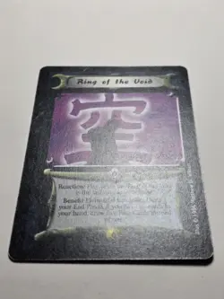Ring Of The VOID (Emerald) L5R Legend Five Rings ccg edition Near Mint NM+ card - Image 2