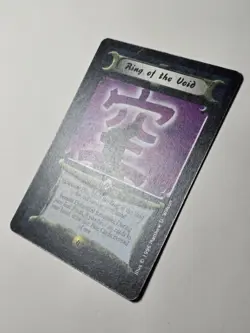 Ring Of The VOID (Emerald) L5R Legend Five Rings ccg edition Near Mint NM+ card - Image 3