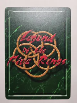 Ring Of The VOID (Emerald) L5R Legend Five Rings ccg edition Near Mint NM+ card - Image 4