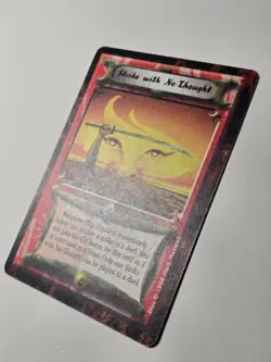 Strike With No-Thought L5R Legend of the Five Rings Forbidden Knowledge ccg card - Image 3