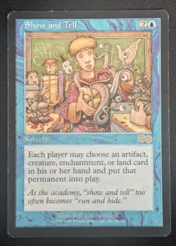 MTG Show and Tell- DAMAGED -Urza's Saga Magic the Gathering Card # 096 - Image 1
