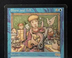 MTG Show and Tell- DAMAGED -Urza's Saga Magic the Gathering Card # 096 - Image 3