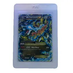 Pokemon Mega-Charizard-EX TCG Secret Rare Flashfire Holo Card 69/106 - Image 1