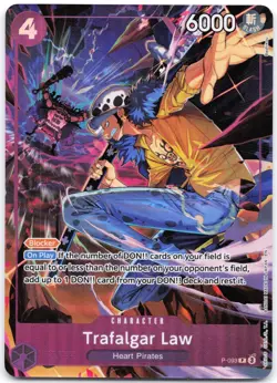 Trafalgar Law (Illustration Box Vol.6) P-093 Foil One Piece Promotion Cards - Image 1