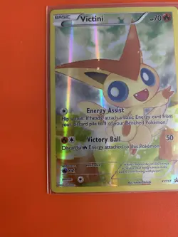 Victini XY117 Black Star Promo Holo Pokemon Card - NM - Image 5