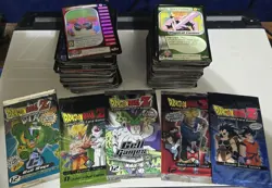 Vintage Dragonball Z Cards 350 Card Lot Sayan Saga Though Cell Games DBZ - Image 1