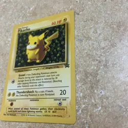 Pokemon TCG Ivy Pikachu Black Star Promo #1 Card WOTC LP + Condition 1999 - Image 2