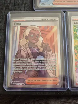 Pokemon Trainer Cards.Lot of 5. Fennell,Tyme,Lacey,Saguaro - Image 4