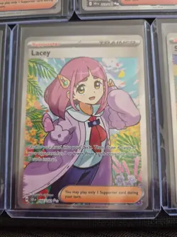 Pokemon Trainer Cards.Lot of 5. Fennell,Tyme,Lacey,Saguaro - Image 5