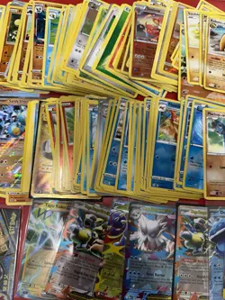 Pokemon TCG EX Series Binder Lot Holo Foil Lot Of Cards 200+ Older Sets - Image 1