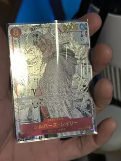 Silvers Rayleigh OP08-118 Manga Alt Art SEC Two Legends ONE PIECE Card Japanese - Image 3