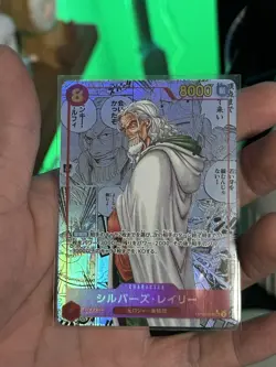 Silvers Rayleigh OP08-118 Manga Alt Art SEC Two Legends ONE PIECE Card Japanese - Image 4