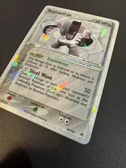 Pokemon TCG Registeel EX Hidden Legends Holo Rare Card 99/101 - Image 3