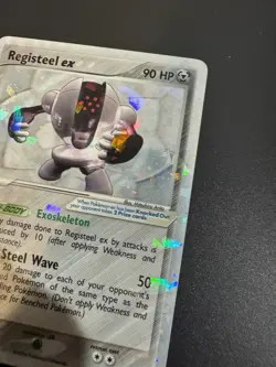 Pokemon TCG Registeel EX Hidden Legends Holo Rare Card 99/101 - Image 4