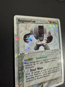 Pokemon TCG Registeel EX Hidden Legends Holo Rare Card 99/101 - Image 5