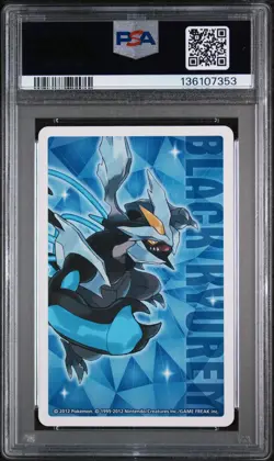 2012 POKEMON BLACK 2 PLAYING CARDS JOKER ROSA & NATE PSA 9 - Image 2