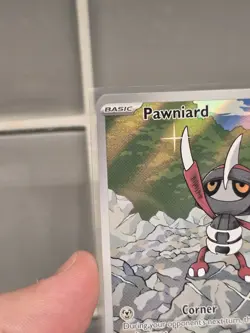 Pawniard 142/086 - Illustration Rare IR - Black Bolt - Pokemon Card NM English - Image 2