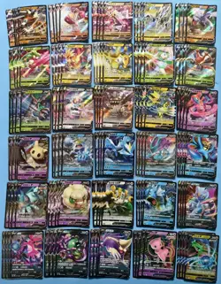 120 Lot pokemon TCG Chinese Card RR Mew Rayquaza XL92 - Image 1