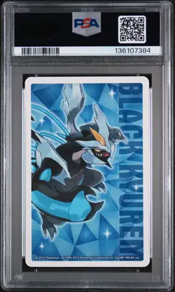 2012 POKEMON BLACK 2 PLAYING CARDS JACK OF CLUBS TYRANITAR PSA 10 - Image 2