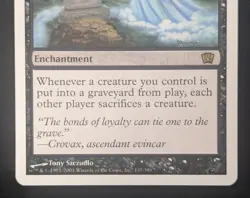 MTG Grave Pact- DAMAGED -8th Edition Magic the Gathering Card # 137 - Image 4