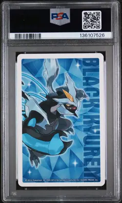 2012 POKEMON BLACK 2 PLAYING CARDS 2 OF SPADES GOLETT PSA 9 - Image 2