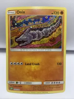 Pokemon TCG Onix NM 010/034 Trading Card Game Holo Classic - Image 1