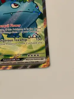 Full Art Pokemon 151 Card Venusaur Holo Scarlet Violet 182/165 - Image 5