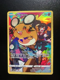 Dedenne TG07/TG30 - Pokemon Brilliant Stars Sword & Shield Holo Rare Card - NM - Image 1