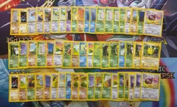 Vintage Pokemon Card Lot WOTC First Edition Eevee Pikachu 56 Cards - Image 1