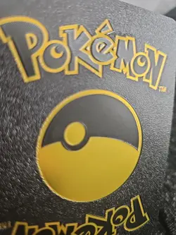 Snorlax Black Foil Fan Art Textured Collector Pokemon Card TG10/TG30 HP150 - Image 3