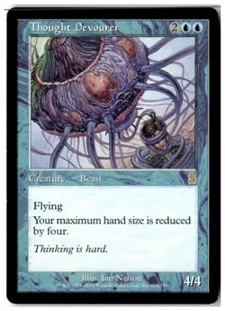 MTG Thought Devourer - Odyssey Moderately Played English - Image 1