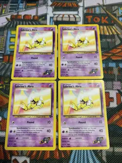 Pokemon TCG Sabrinas Abra 93/132 Gym Challenge (x4) - Common - Set Of 4 💎🔥 - Image 2