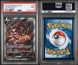 Pokemon Giratina v #186 2022 Lost Origin PSA 9 Alt Art - Image 1