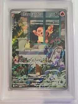 Charmander 044/197 Obsidian Flames Elite Trainer Box 2023 Pokemon PSA 8 - Image 2