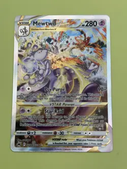 Mewtwo VSTAR GG44/GG70 Crown Zenith: Galarian Gallery Pokemon TCG - Image 3