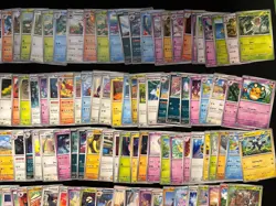 Pokemon TCG Lot 200+ C/UC Coins Token Alolan Vulpix ETB Box - Image 4