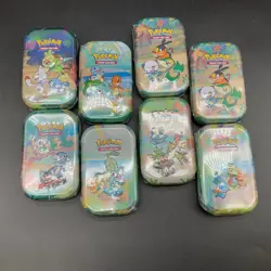 Auction #1 Pokemon Celebrations Mini Tin Display 8-Mini Tins Sealed - Image 3
