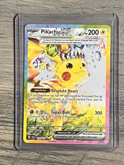 Pokemon Pikachu ex 238/191 Surging Sparks Special Illustration Rare Holo - Image 1
