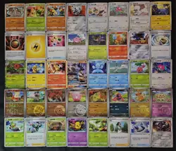 2025 Pokemon TCG S-Chinese Master Ball Pawmo Vulpix Pikachu Lot*40 JL89 - Image 1