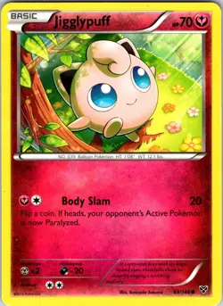 Jigglypuff (88) 88/146 XY Base Set Pokemon TCG LP Normal - Image 1