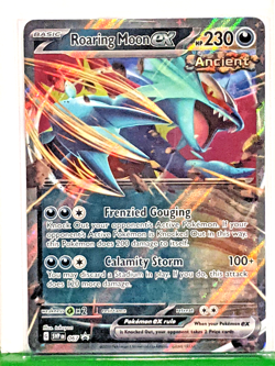 Roaring Moon ex Pokemon TCG SVP Black Star Promos SVP 067 Holo Promo NM - Image 1