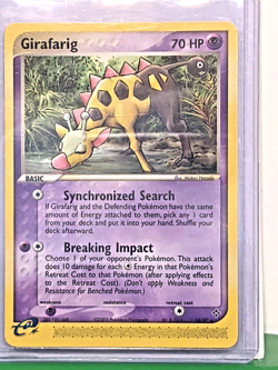 Girafarig 16/97 Dragon Regular Rare LP *Free Shipping* TCG Pokemon - Image 1