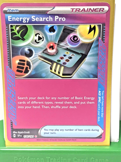 Energy Search Pro 176/191 Sv08: Surging Sparks Holo Ace SPEC Rare Pokemon NM - Image 1