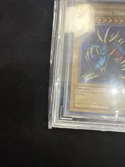 2002 Yugioh Unlimited Tri-Horned Dragon (LOB) BCCG 10 - Image 4