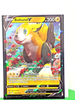 Boltund V SWSH219 SWSH: Sword & Shield Black Star Promo Cards Holo Free Shipping - Image 1