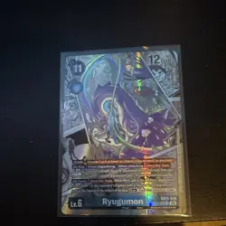 Bandai Digimon Card Game Ryugumon EX11-018 Mega Holo 12000 Power - Image 1