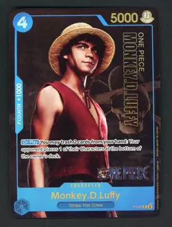One Piece 2024 Premium Card Collection #055 Monkey D. Luffy - Image 1