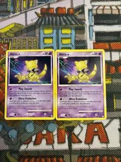 Pokemon TCG Abra Card 69/123 Mysterious Treasures, Normal (x2) - Set Of 2 💎🔥 - Image 1