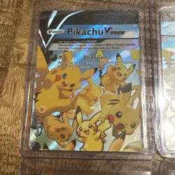 Pikachu V-Union [Set of 4] SWSH: Sword & Shield Promo Cards Holo - Image 2
