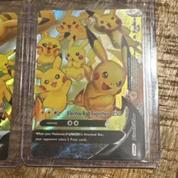 Pikachu V-Union [Set of 4] SWSH: Sword & Shield Promo Cards Holo - Image 5